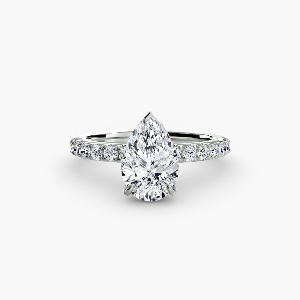 Solitaire with Pavé 6 - VYKA Diamonds