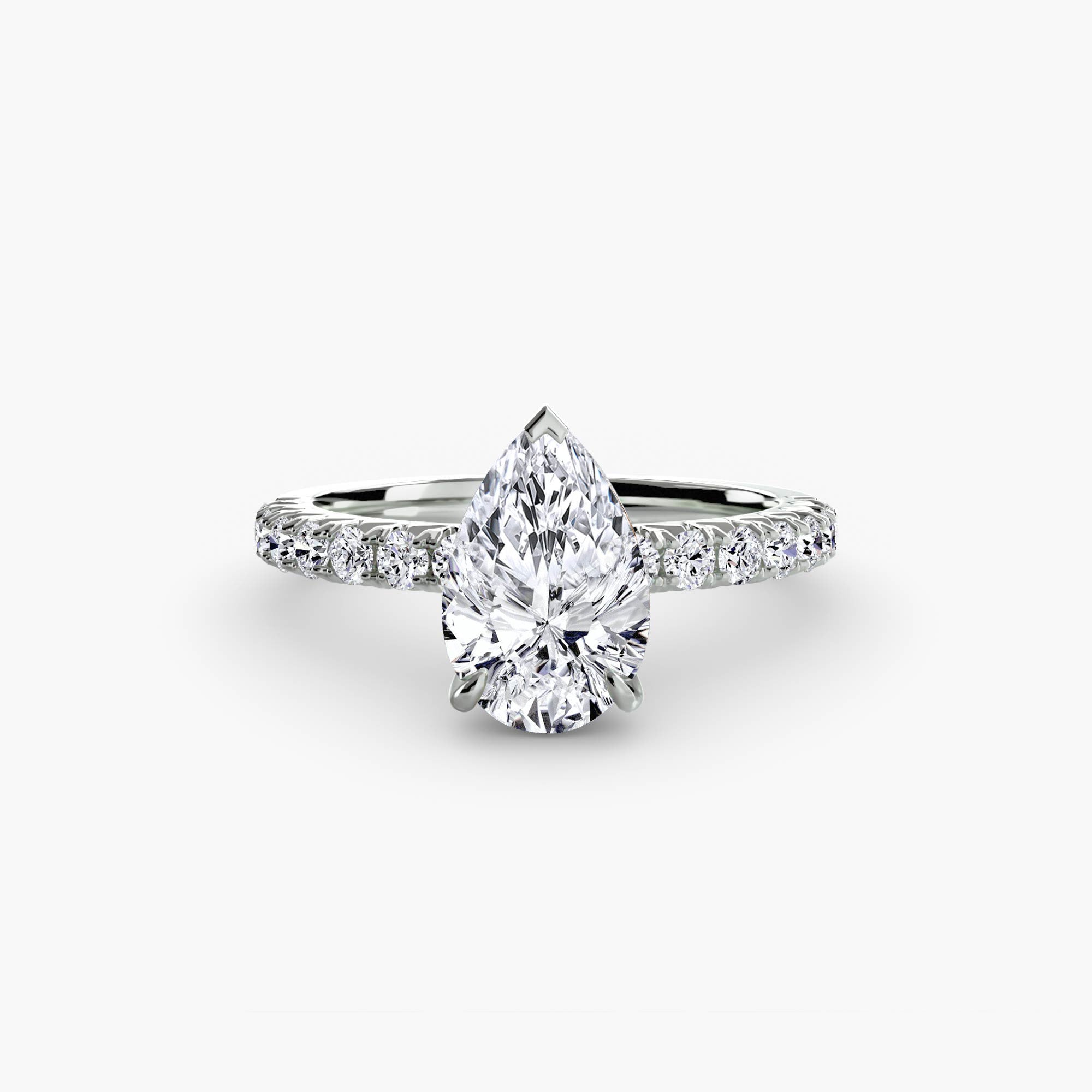 Solitaire with Pavé 6 - VYKA Diamonds
