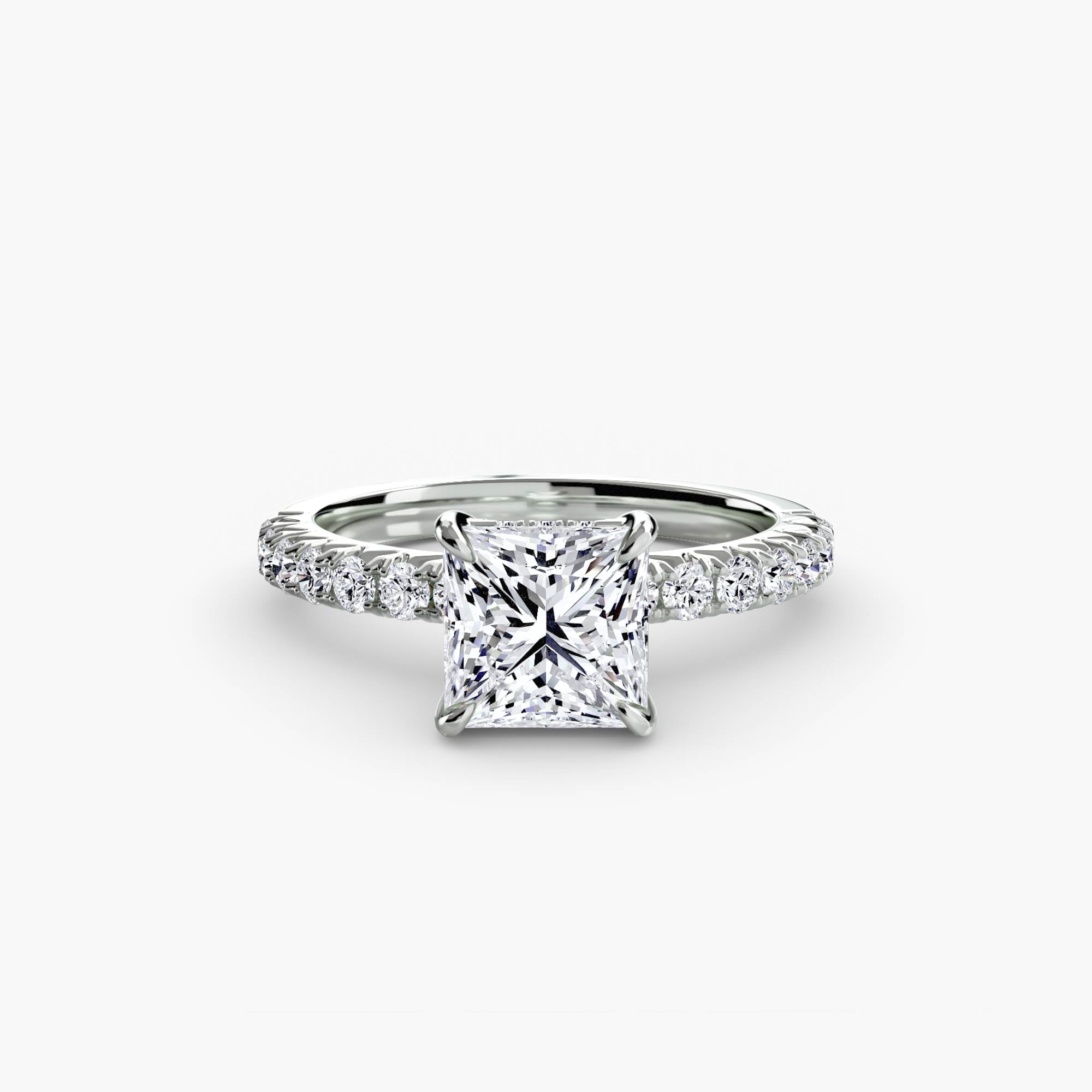Solitaire with Pavé 6 - VYKA Diamonds