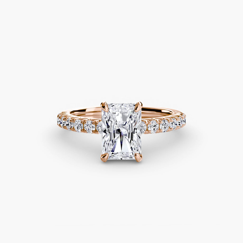Solitaire with Pavé 6 - VYKA Diamonds