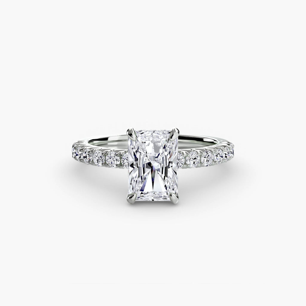 Solitaire with Pavé 6 - VYKA Diamonds