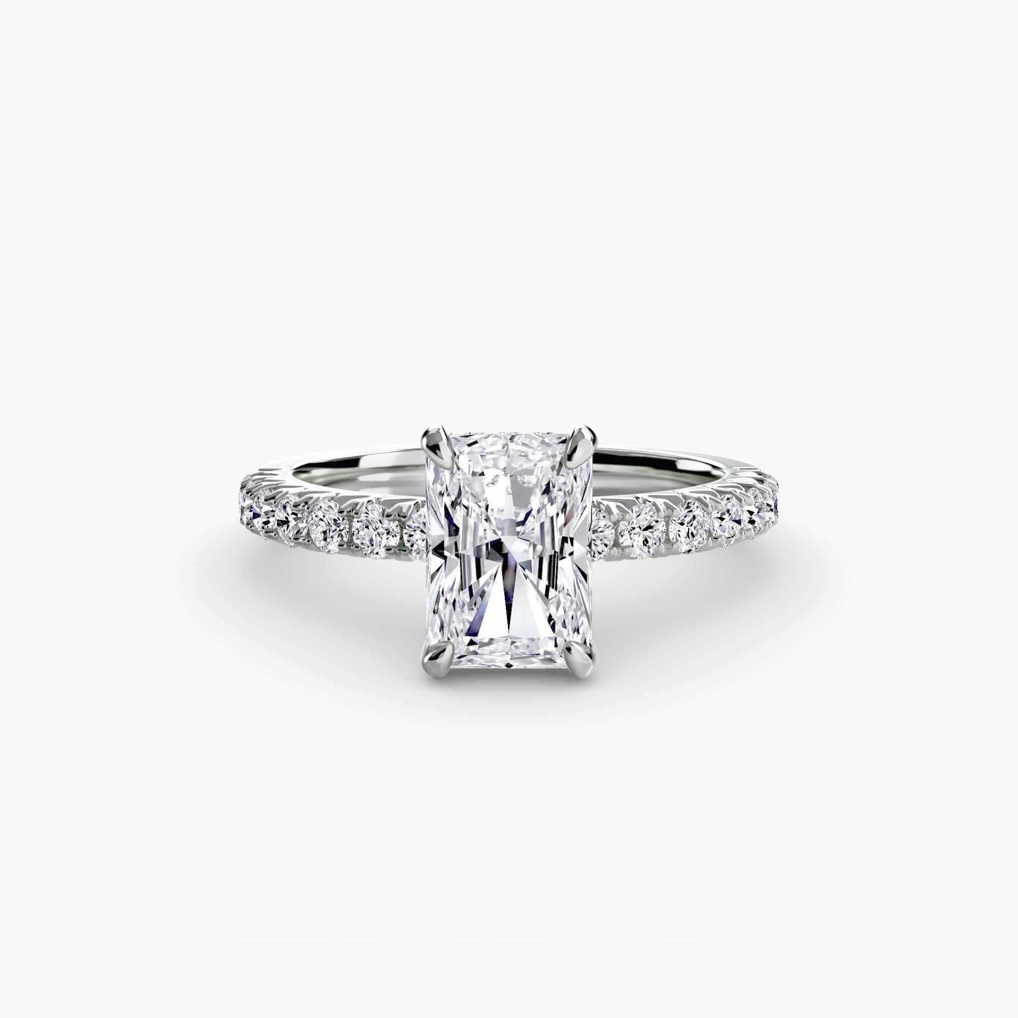 Solitaire with Pavé 6 - VYKA Diamonds