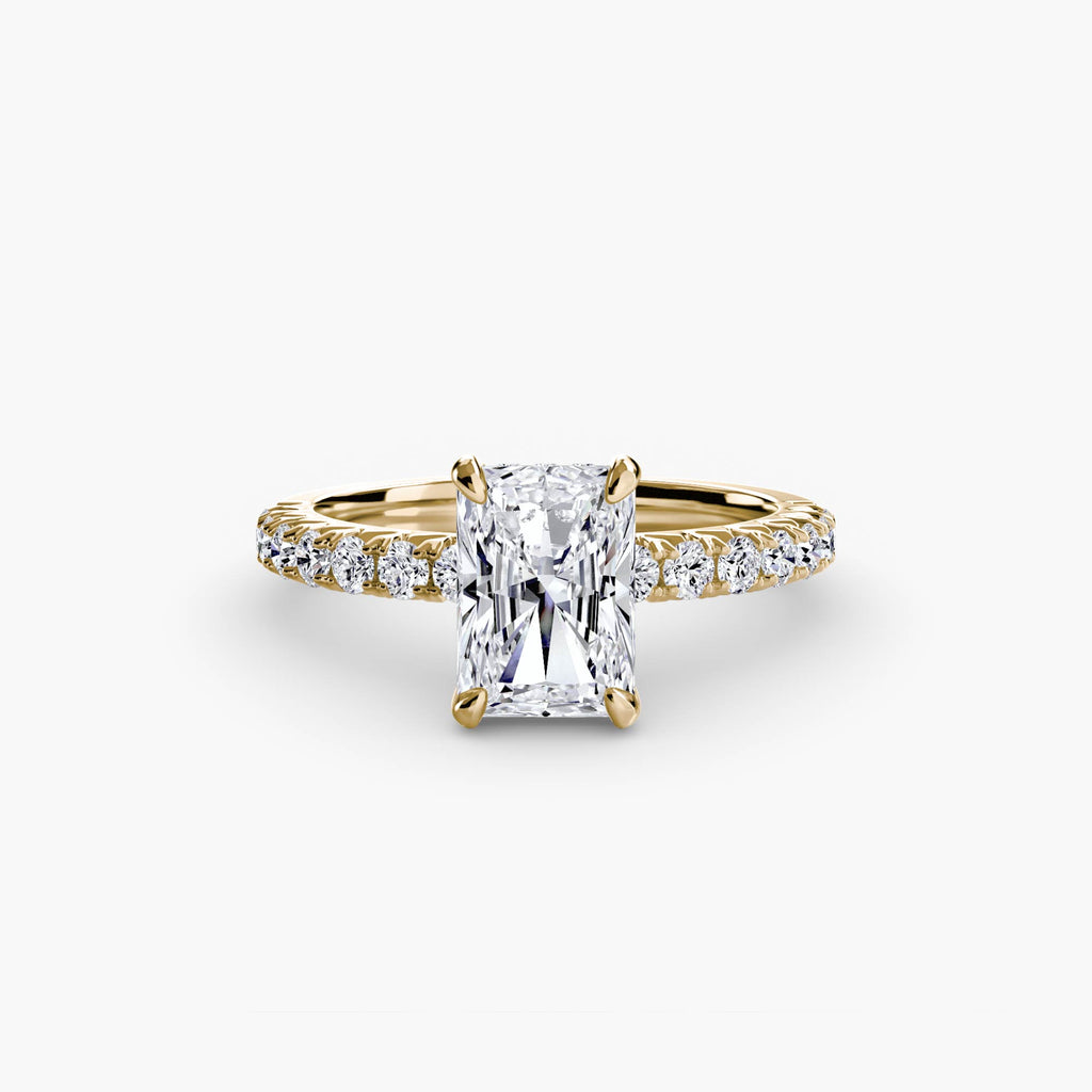 Solitaire with Pavé 6 - VYKA Diamonds