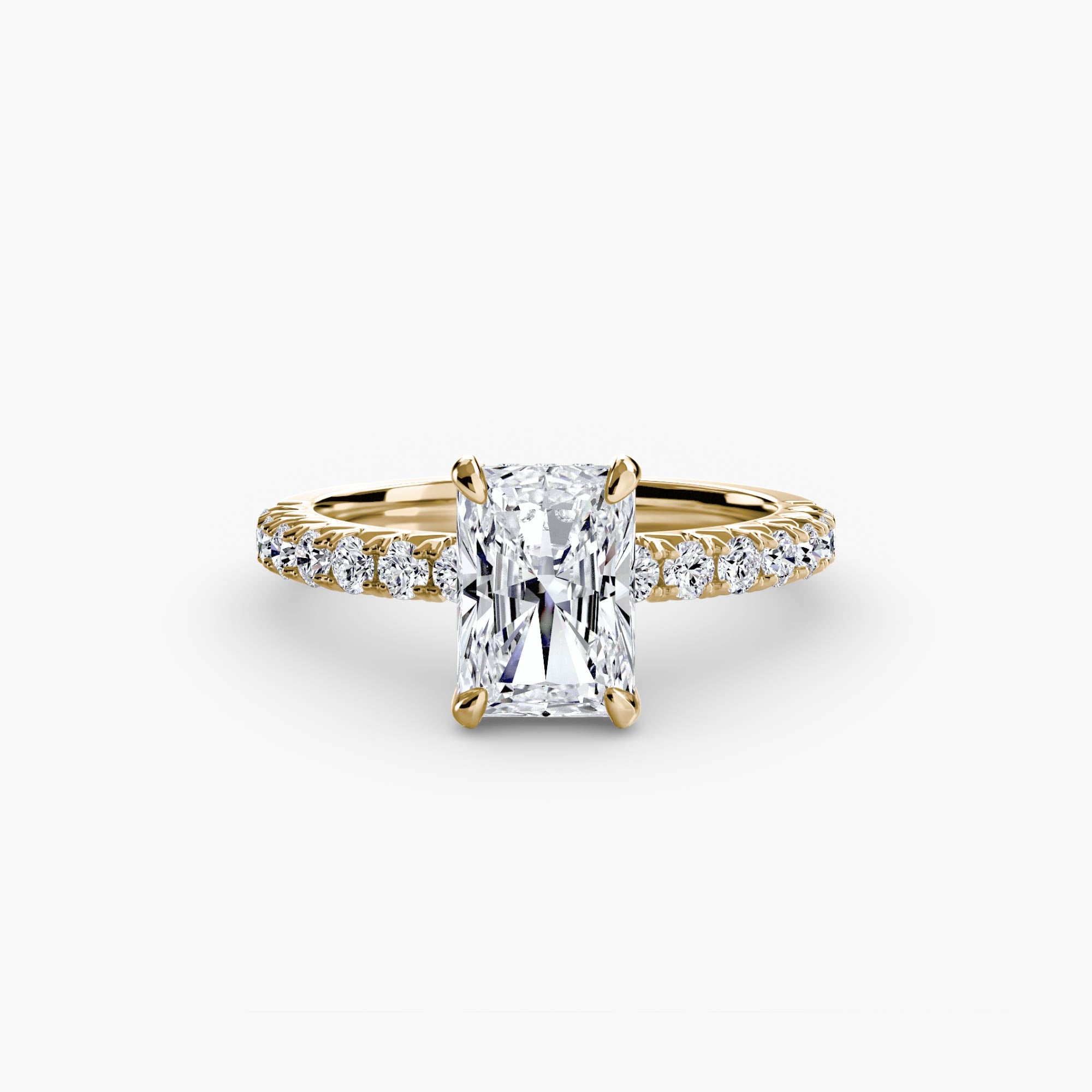 Solitaire with Pavé 6 - VYKA Diamonds