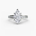 Solitaire with Pavé 7 - VYKA Diamonds