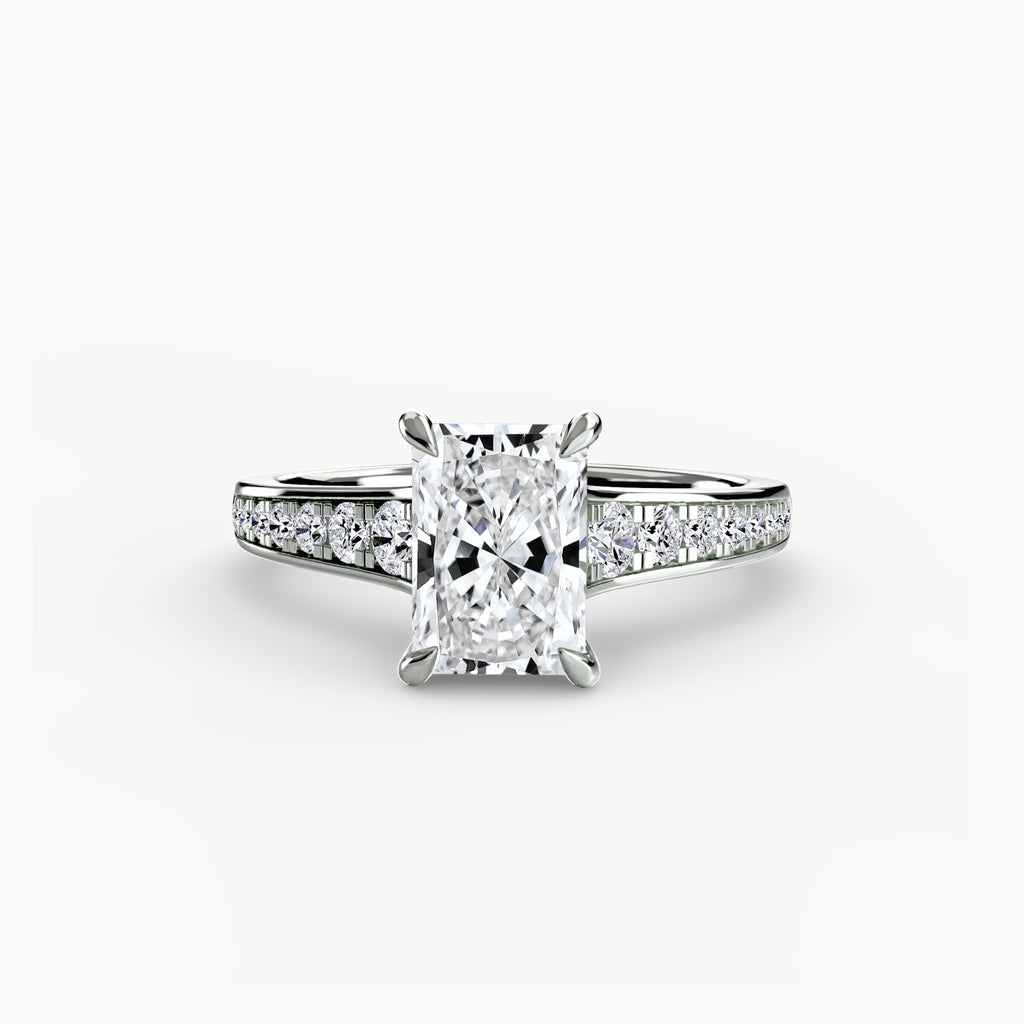 Solitaire with Pavé 7 - VYKA Diamonds