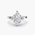 Baguette Accent Solitaire - VYKA Diamonds