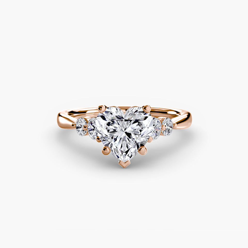 Solitaire with Shoulder Accents 2 - VYKA Diamonds