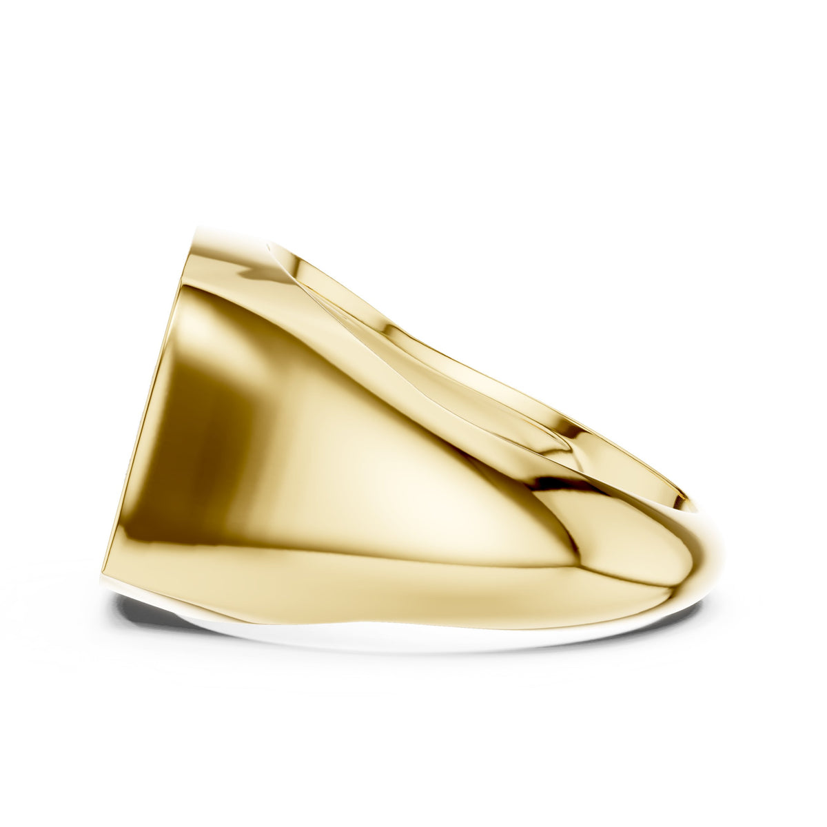 Pavé Cushion Signet Men's Ring