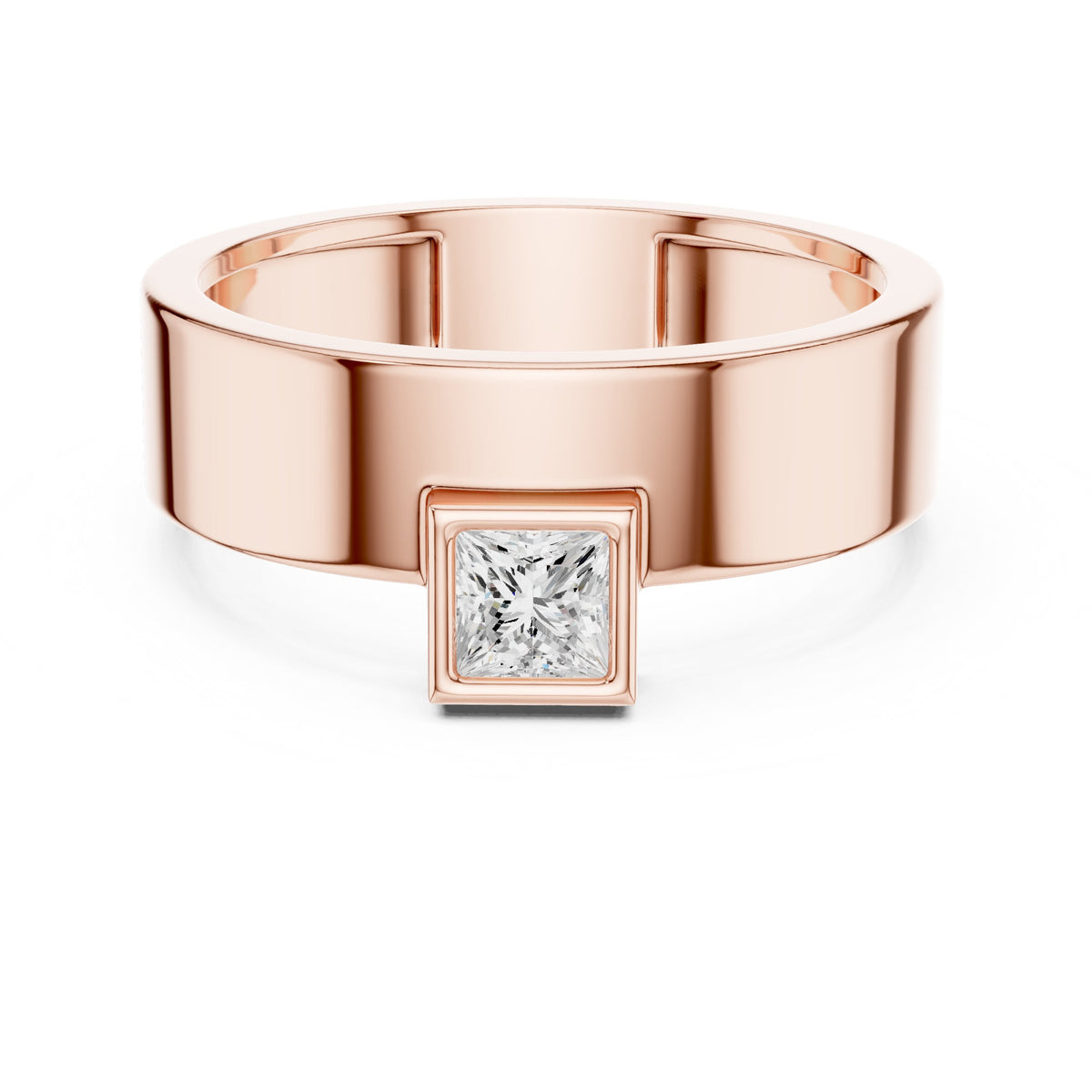 Princess Diamond Bezel Men's Band