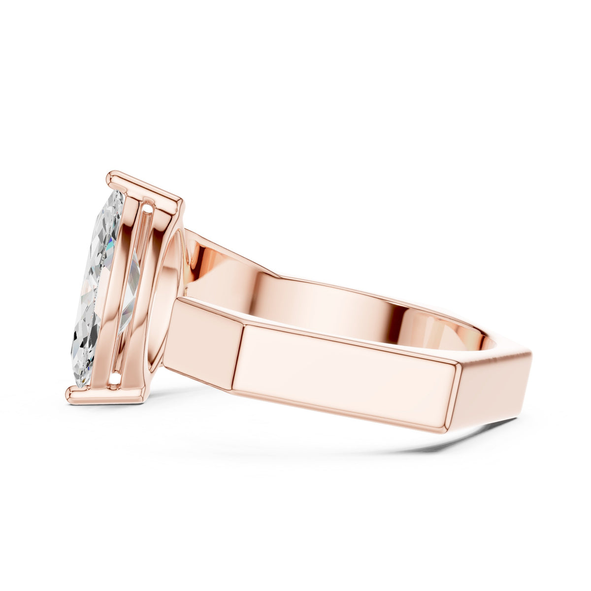 Open Marquise Diamond Ring