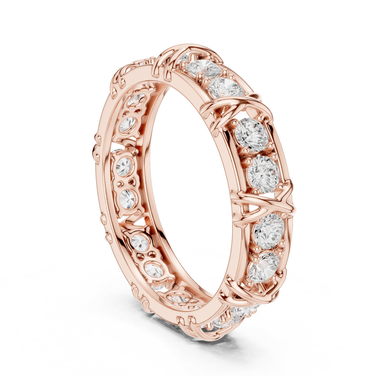 Station Diamond Eternity Band