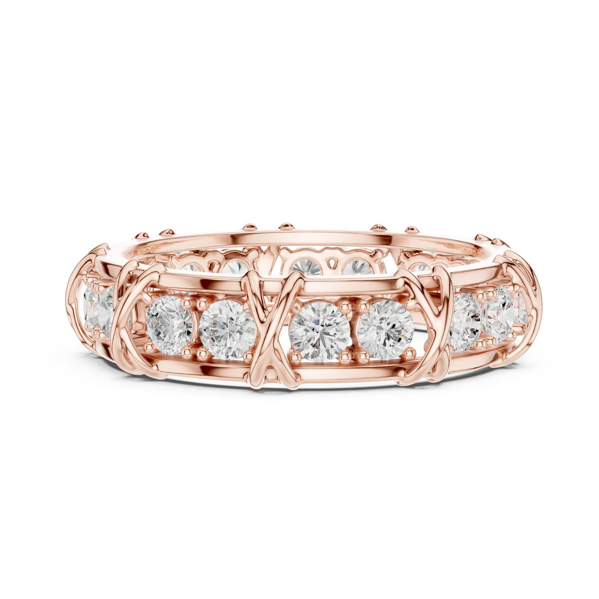 Station Diamond Eternity Band