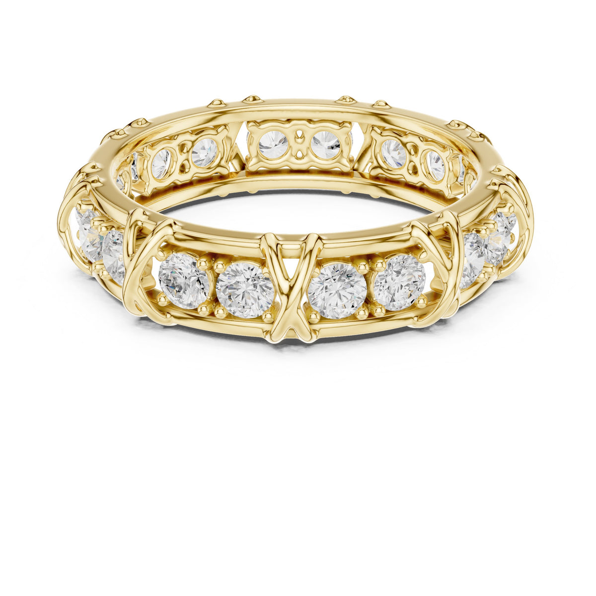 Station Diamond Eternity Band