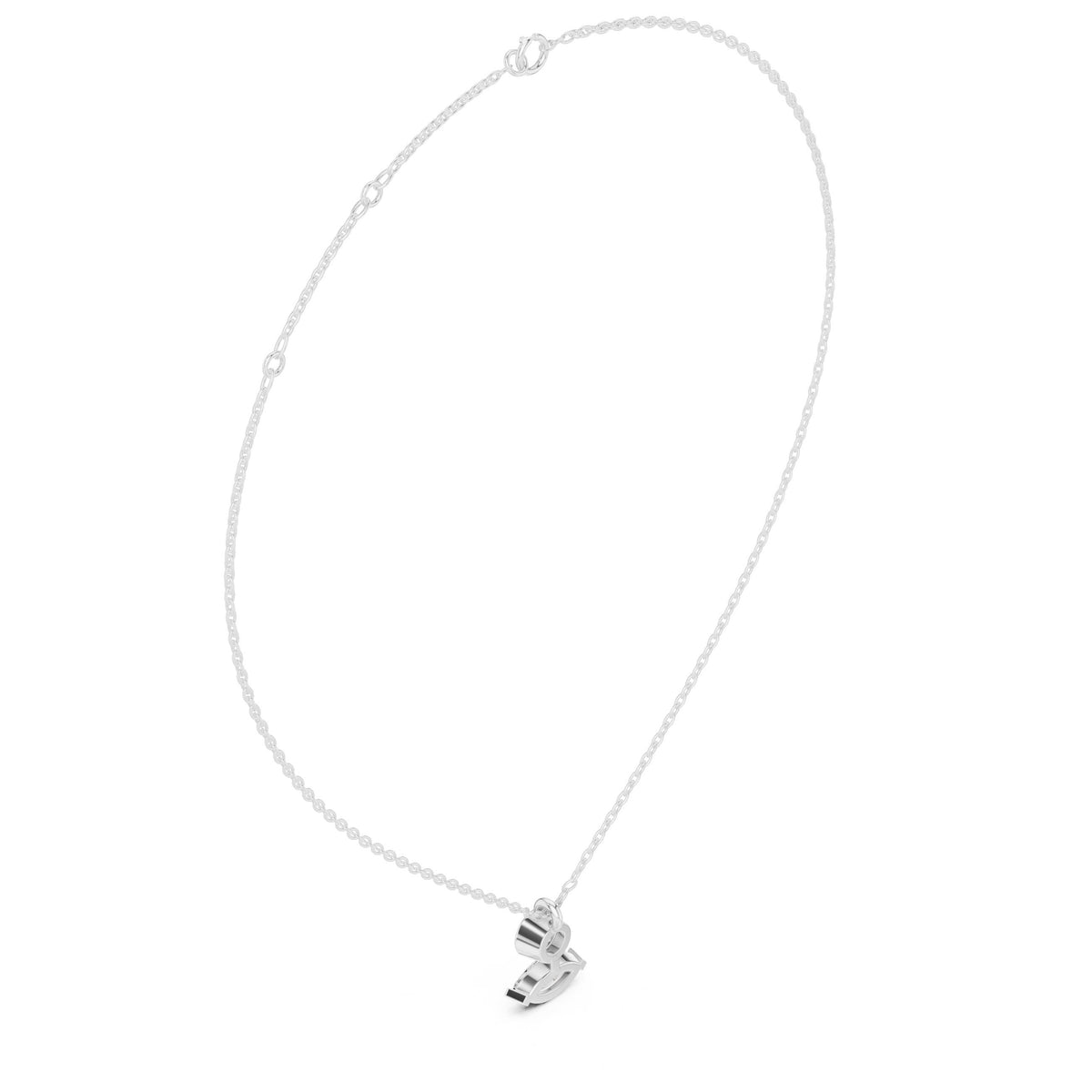 عقد توا إي موا بألماس مستدير وماركيز in White Gold - VYKA Diamonds