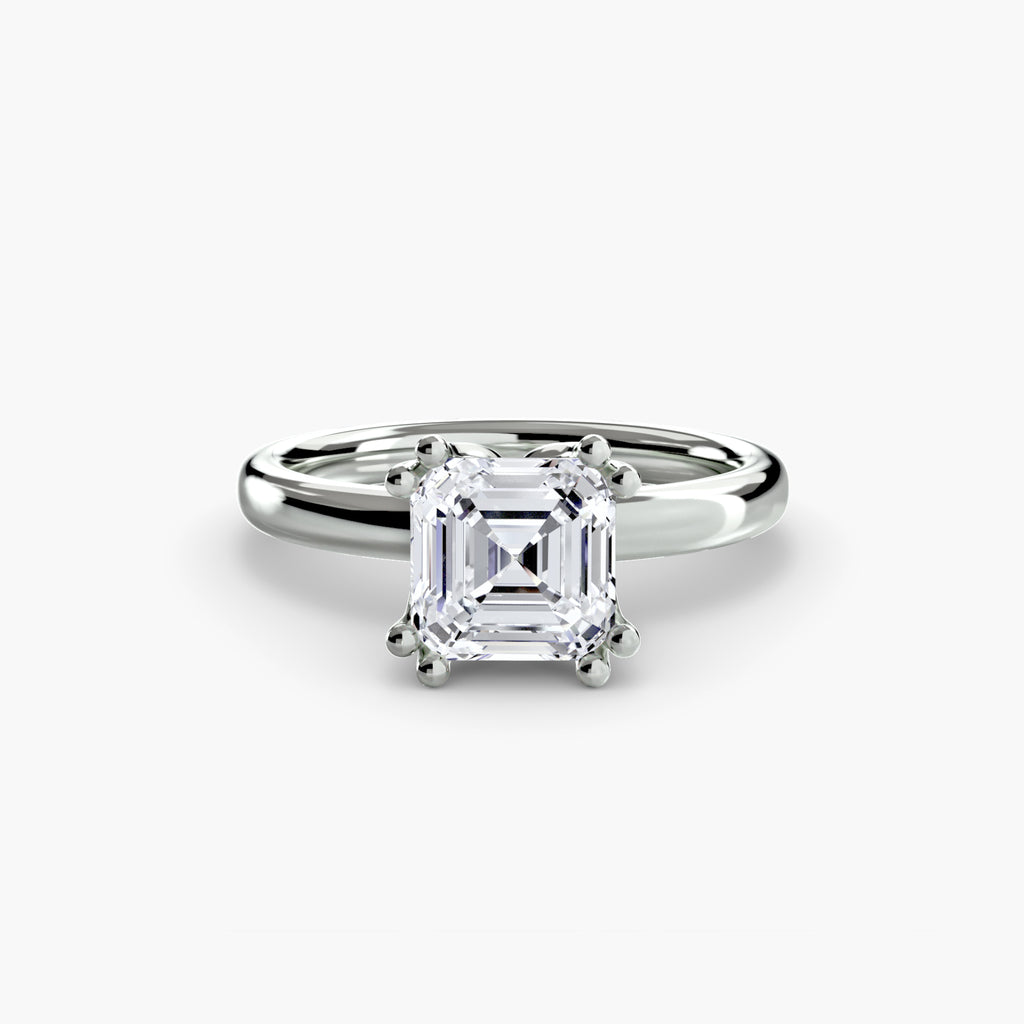 Solitaire ring 5 - diamond engagement ring - VYKA Diamonds