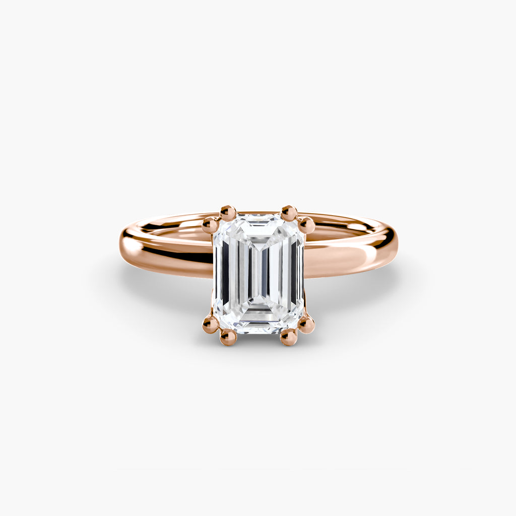 Solitaire ring 5 - diamond engagement ring - VYKA Diamonds