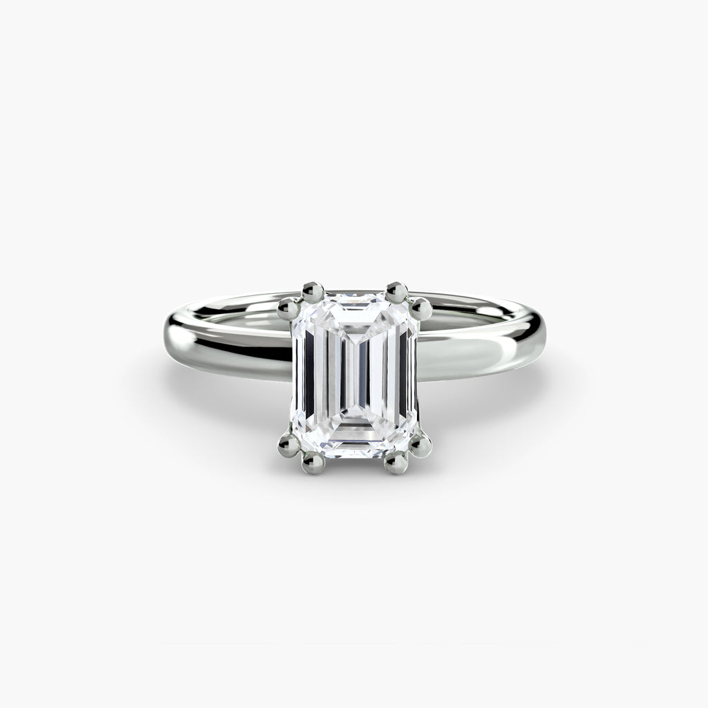 Solitaire ring 5 - diamond engagement ring - VYKA Diamonds