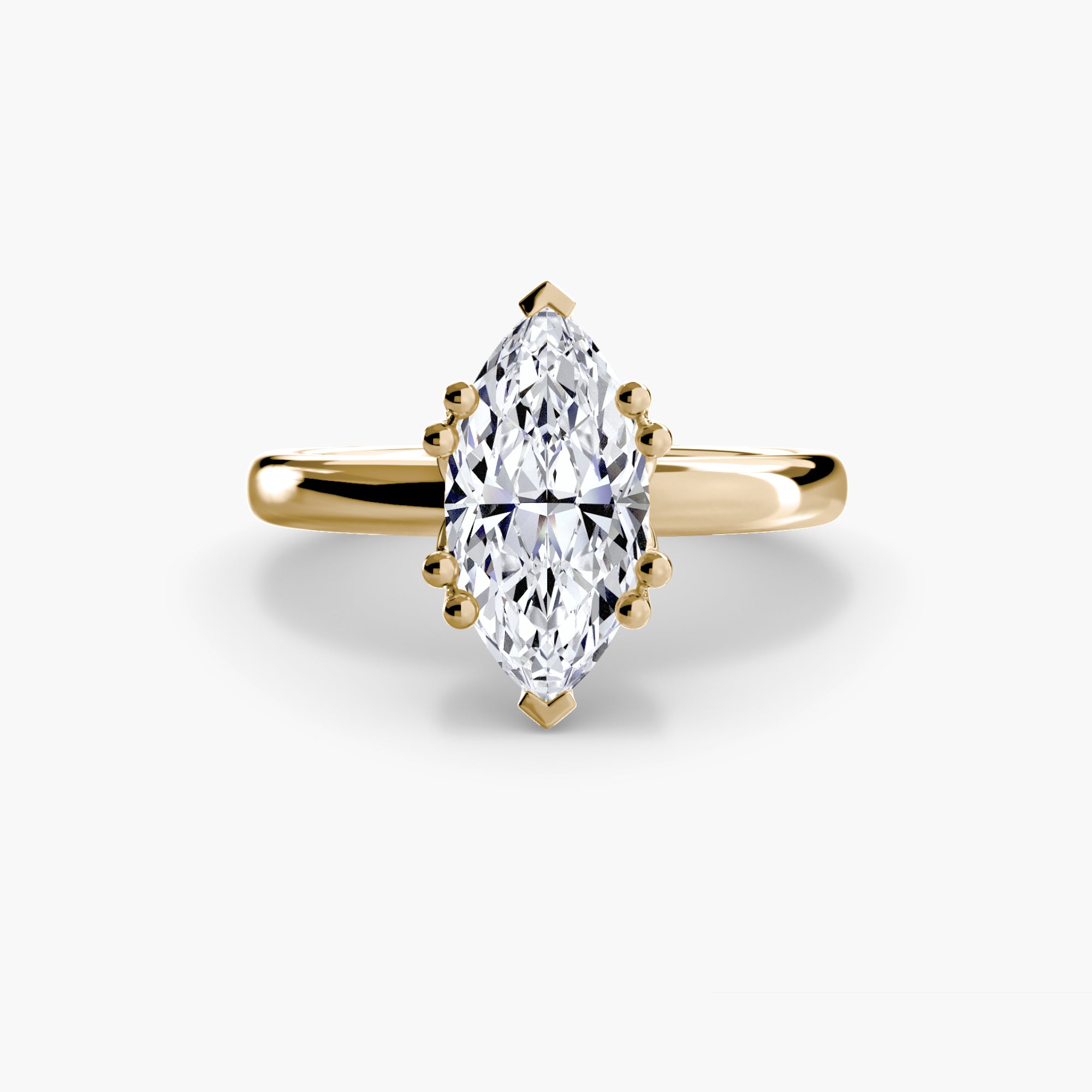 Solitaire ring 5 - diamond engagement ring - VYKA Diamonds