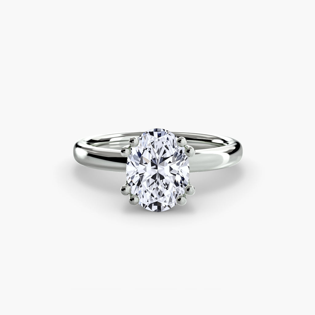 Solitaire ring 5 - diamond engagement ring - VYKA Diamonds