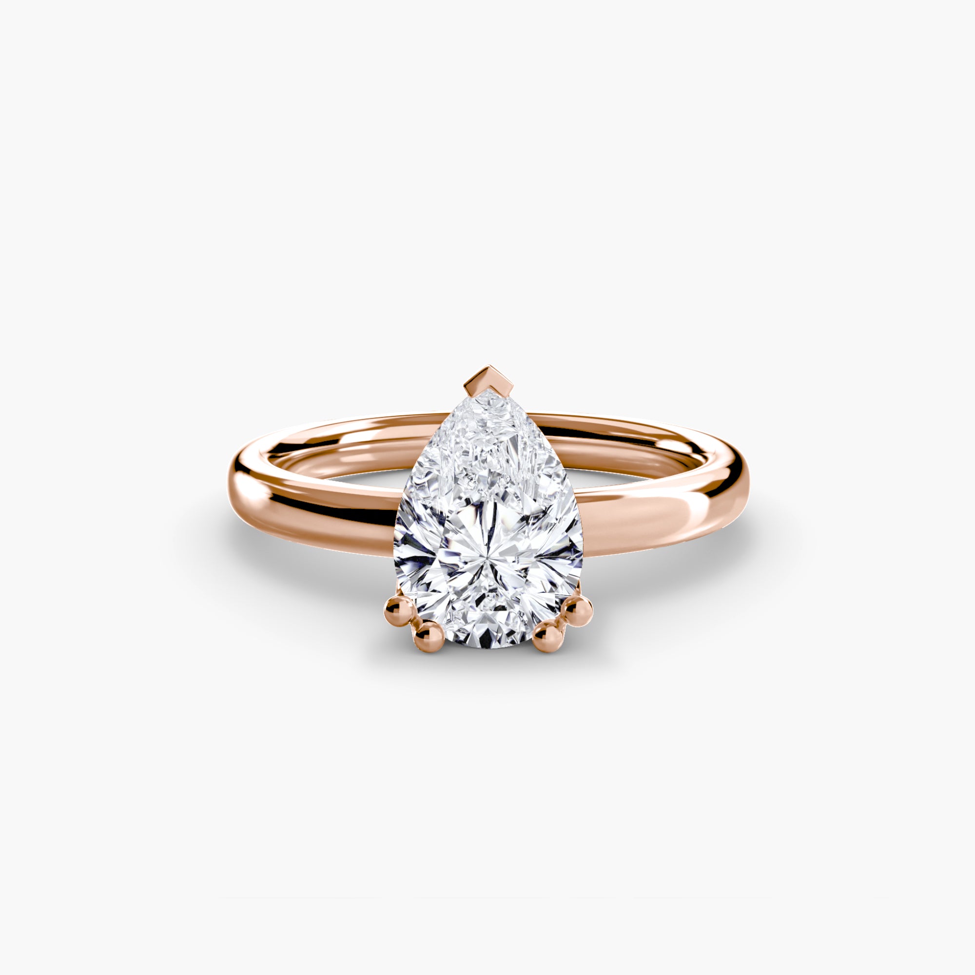 Solitaire ring 5 - diamond engagement ring - VYKA Diamonds