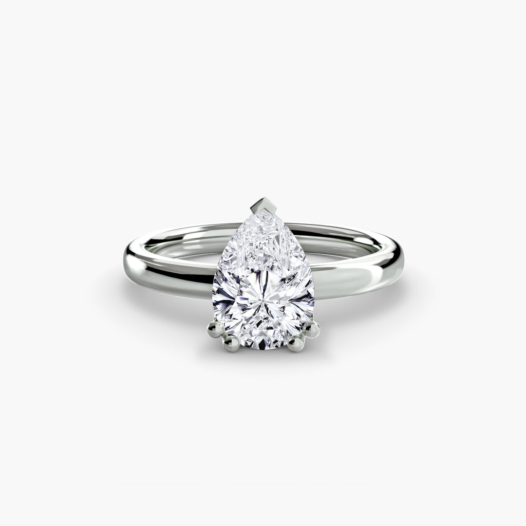 Solitaire ring 5 - diamond engagement ring - VYKA Diamonds