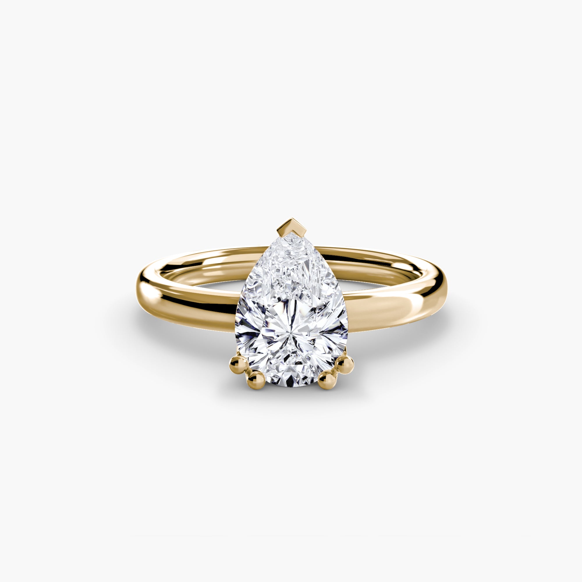 Solitaire ring 5 - diamond engagement ring - VYKA Diamonds