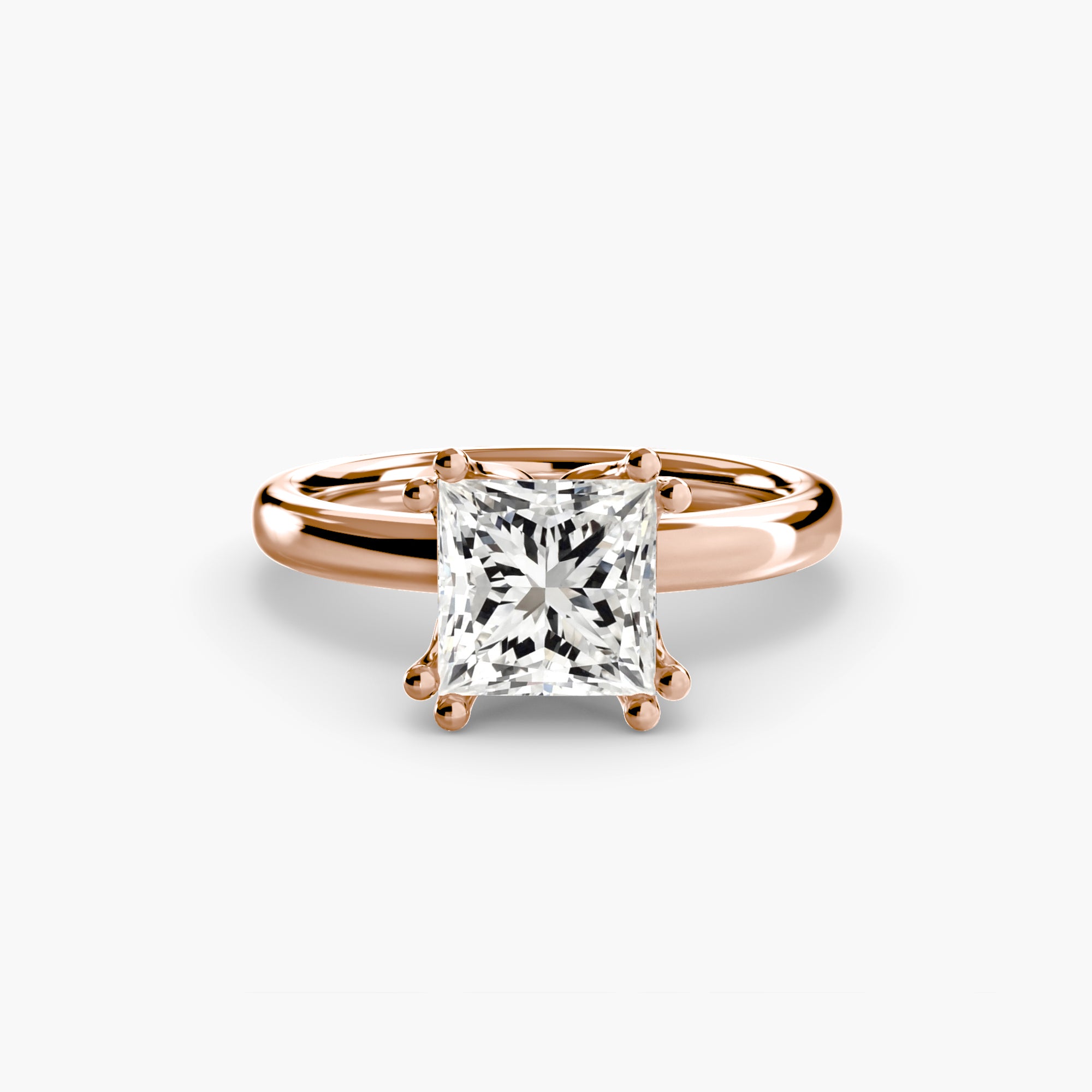 Solitaire ring 5 - diamond engagement ring - VYKA Diamonds