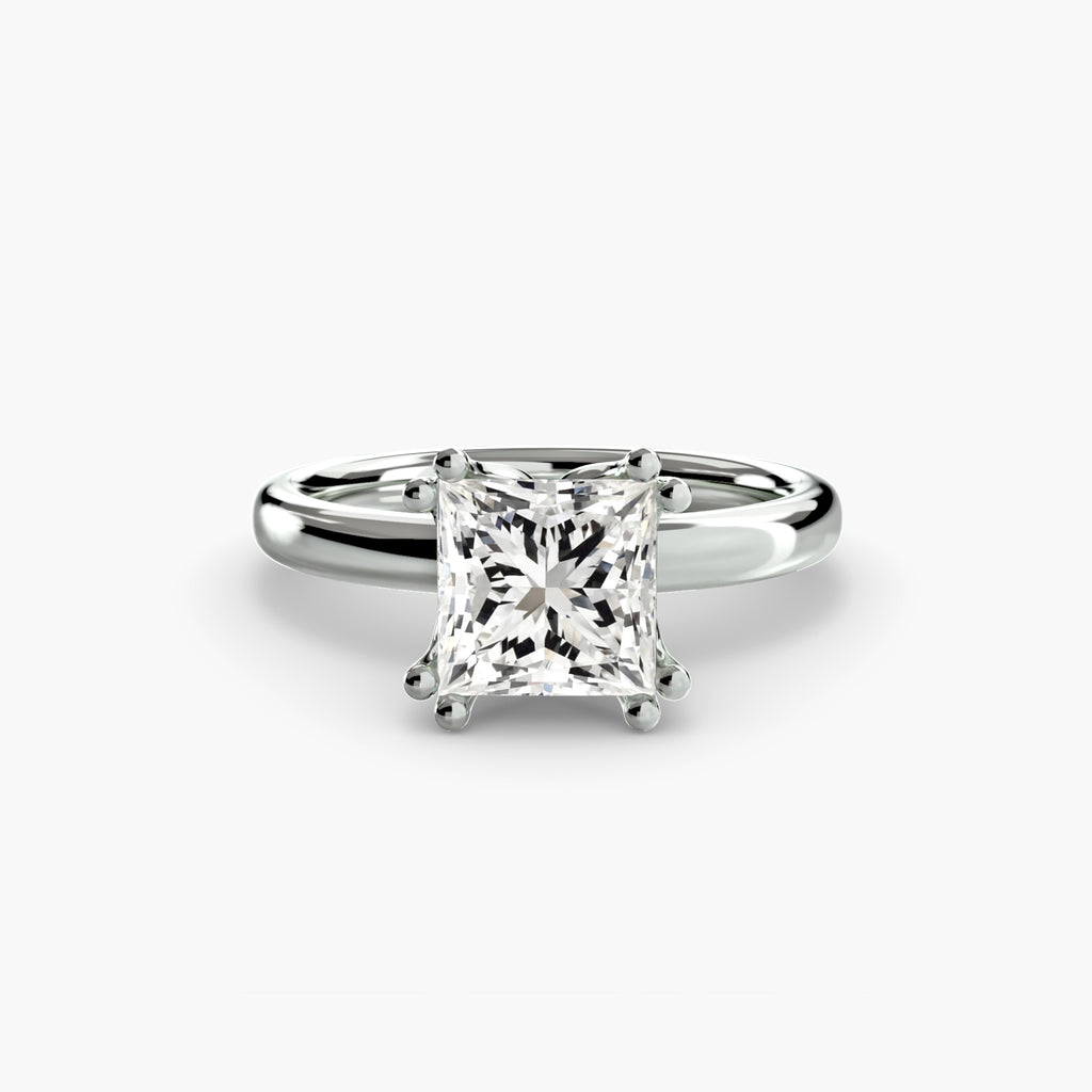 Solitaire ring 5 - diamond engagement ring - VYKA Diamonds