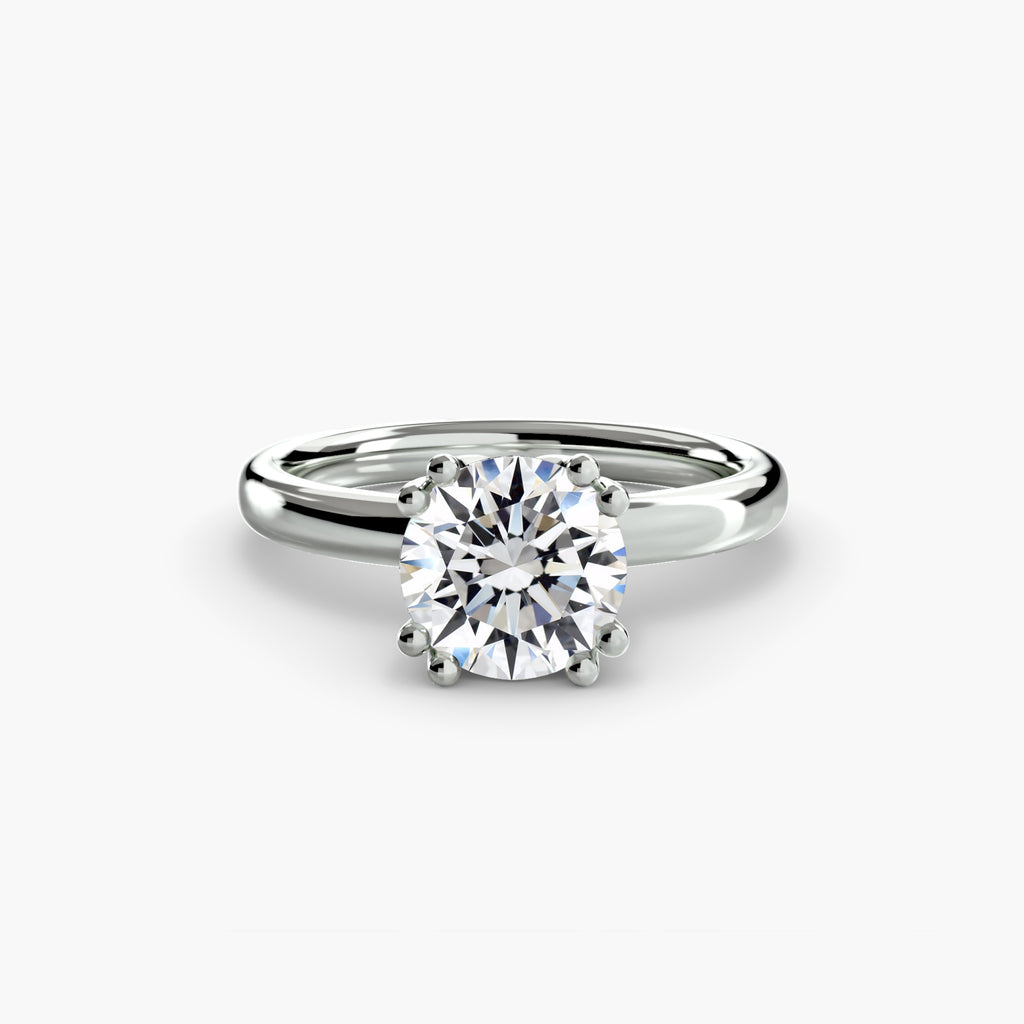 Solitaire ring 5 - diamond engagement ring - VYKA Diamonds