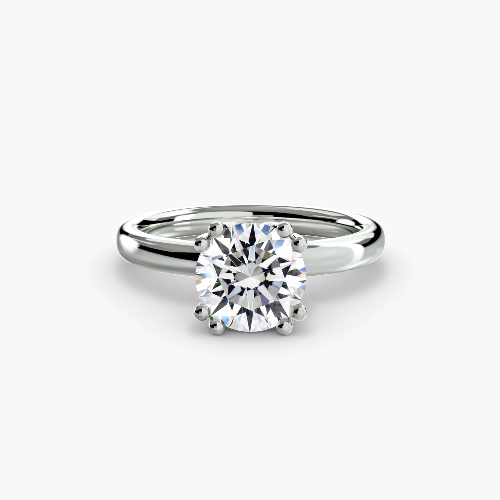 Solitaire ring 5 - diamond engagement ring - VYKA Diamonds