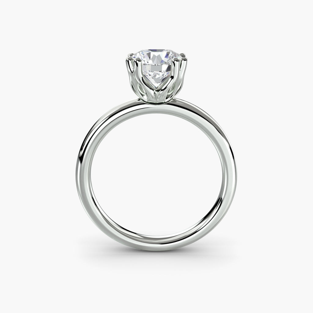 Solitaire ring 5 - diamond engagement ring - VYKA Diamonds