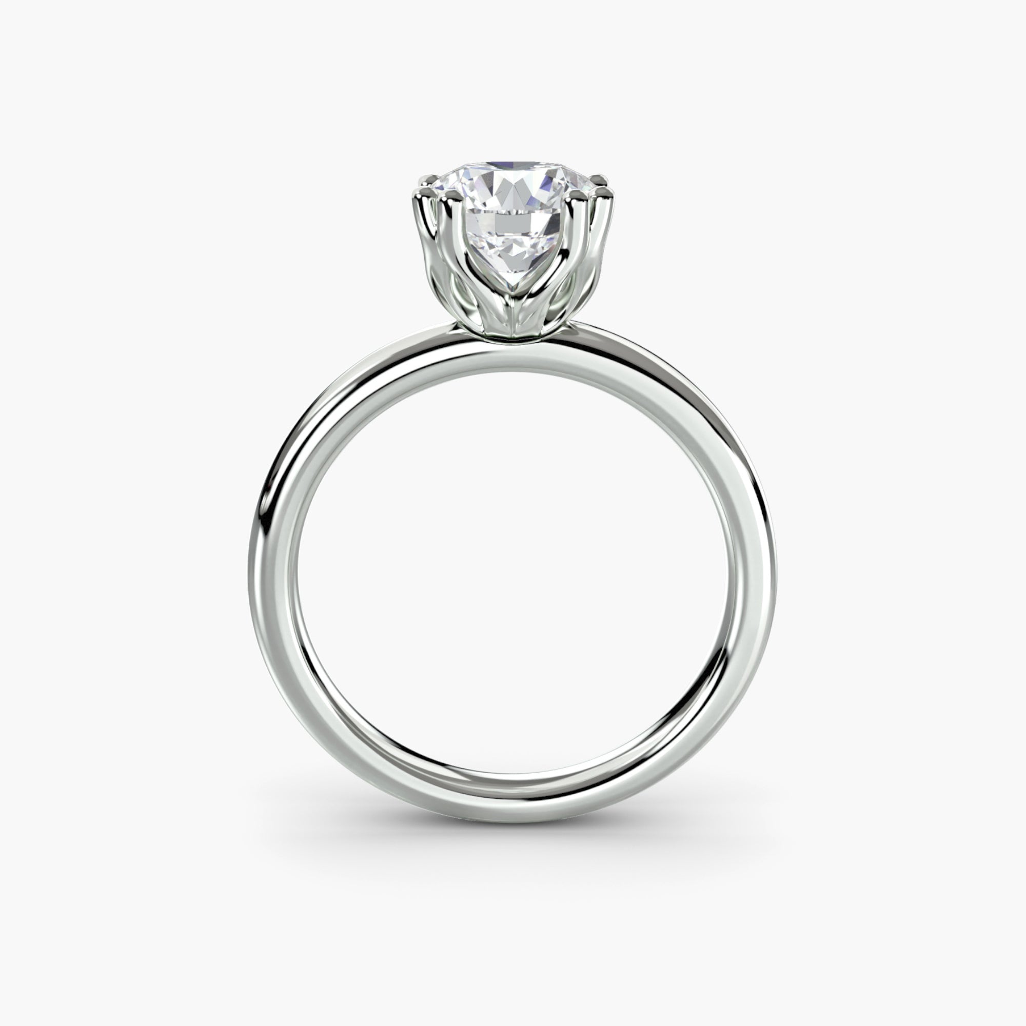 Solitaire ring 5 - diamond engagement ring - VYKA Diamonds