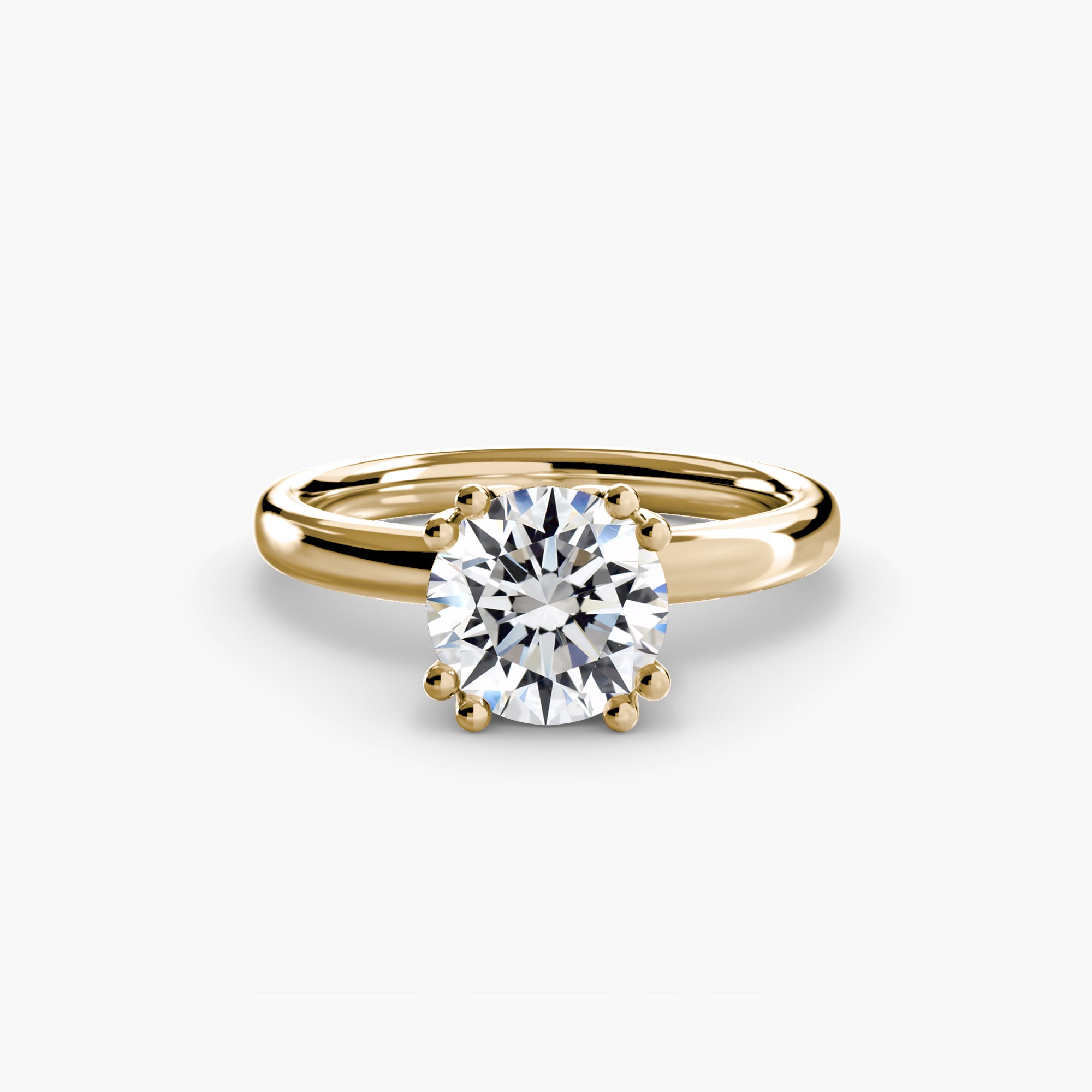 Solitaire ring 5 - diamond engagement ring - VYKA Diamonds