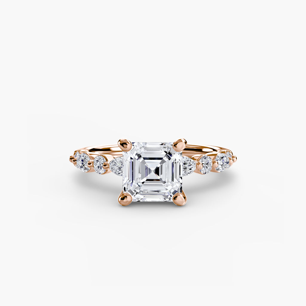 Solitaire with Eternity Pavé 2 - VYKA Diamonds