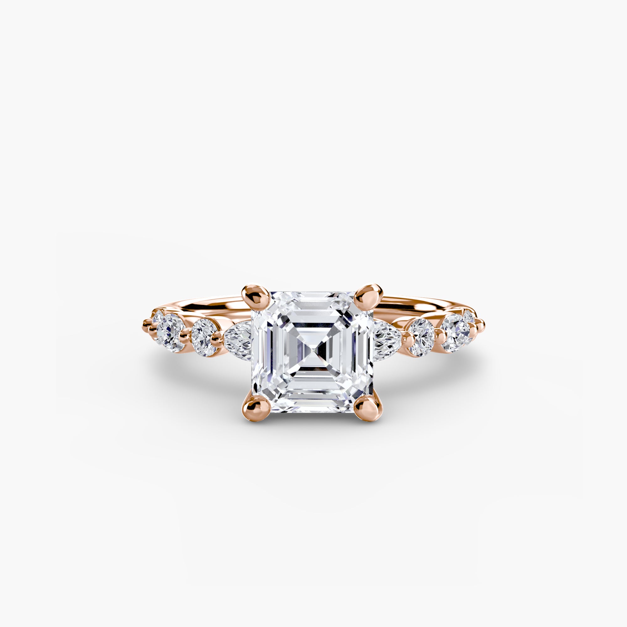 Solitaire with Eternity Pavé 2 - VYKA Diamonds