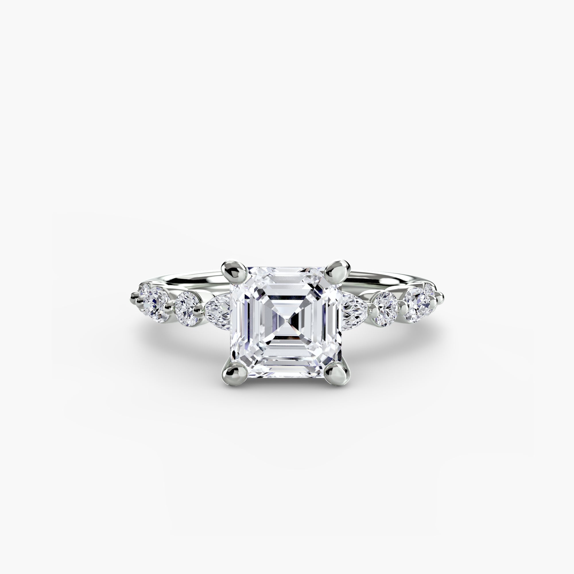 Solitaire with Eternity Pavé 2 - VYKA Diamonds