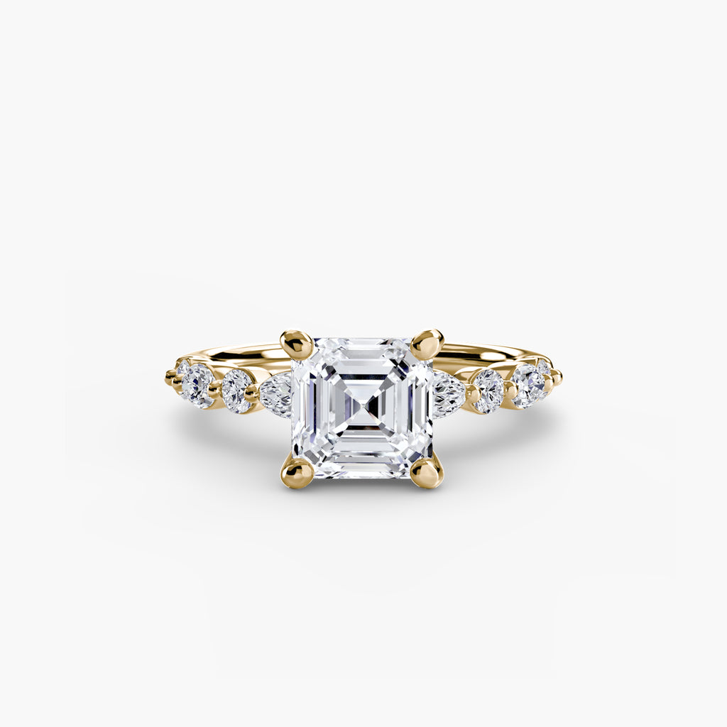 Solitaire with Eternity Pavé 2 - VYKA Diamonds