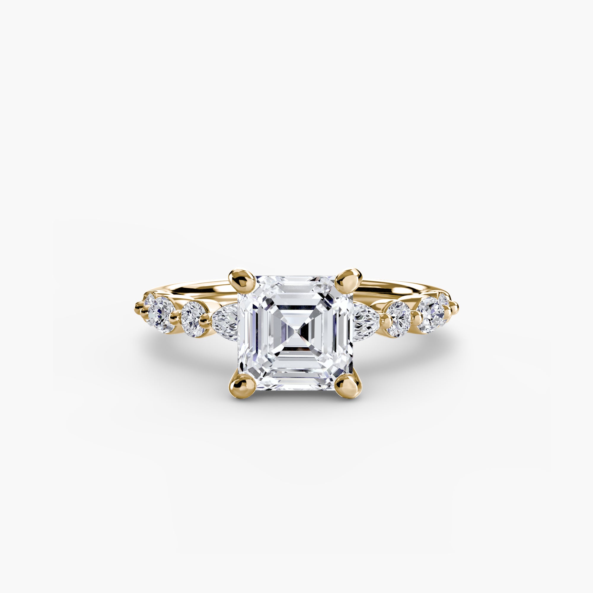 Solitaire with Eternity Pavé 2 - VYKA Diamonds