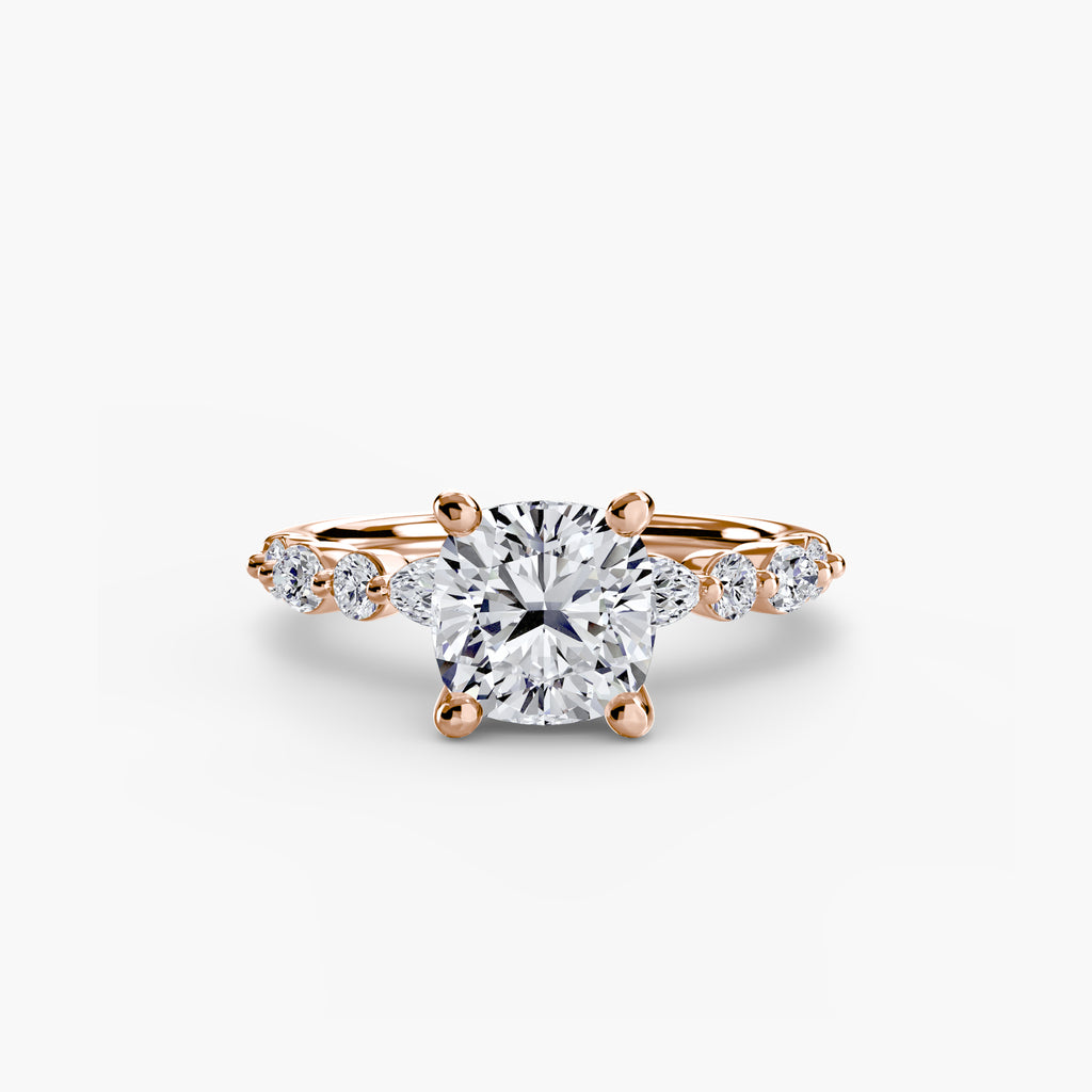 Solitaire with Eternity Pavé 2 - VYKA Diamonds