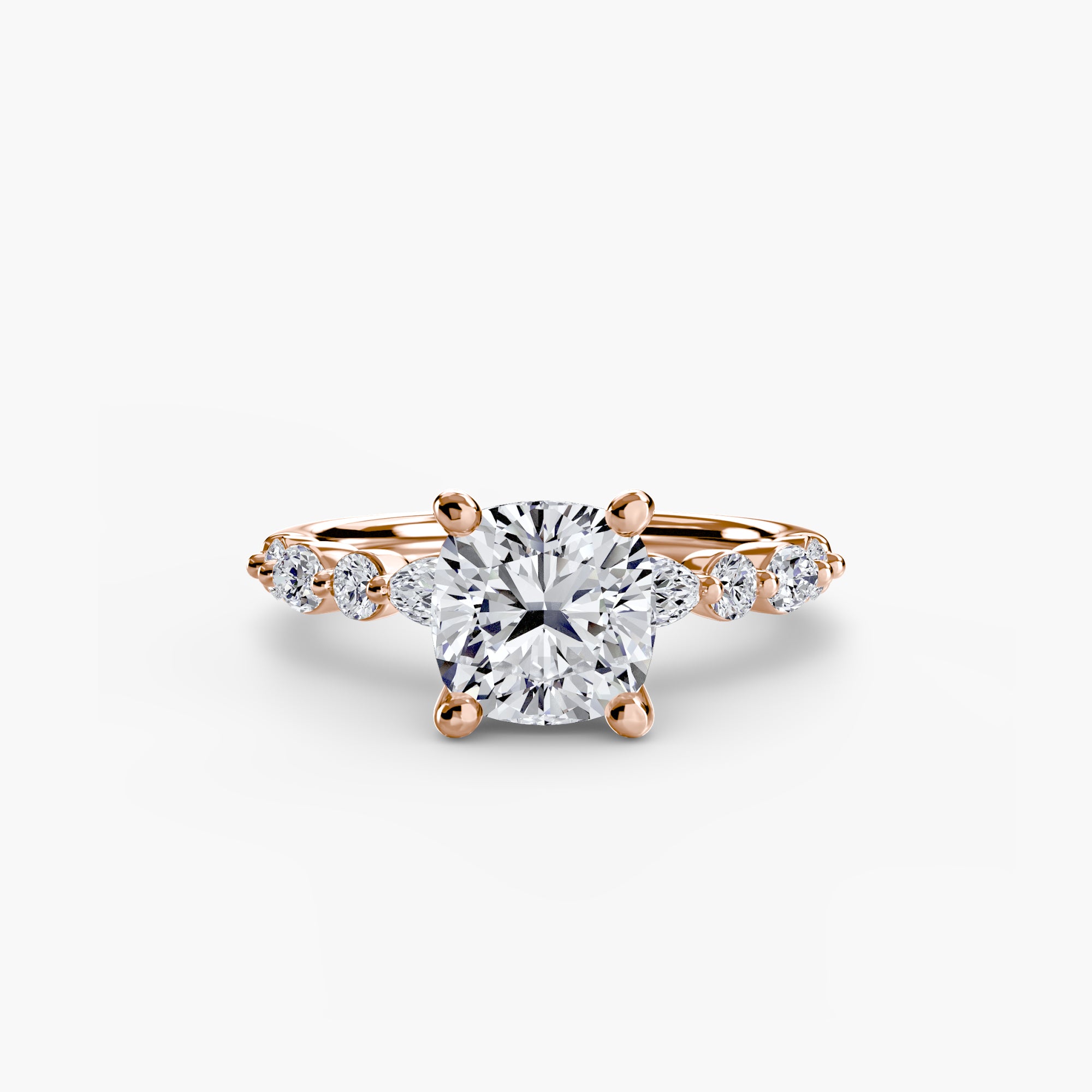 Solitaire with Eternity Pavé 2 - VYKA Diamonds