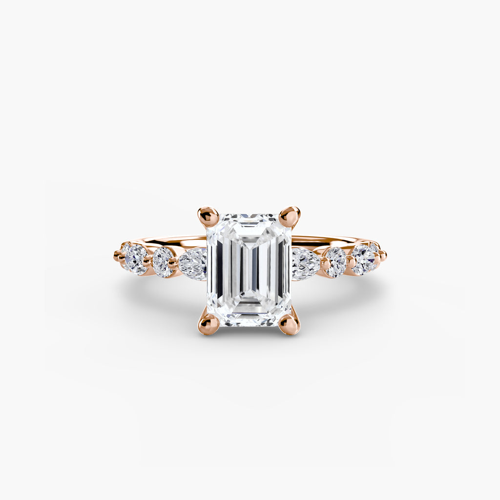 Solitaire with Eternity Pavé 2 - VYKA Diamonds