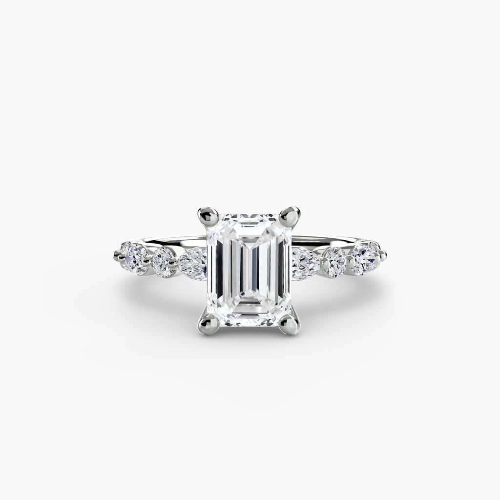 Solitaire with Eternity Pavé 2 - VYKA Diamonds