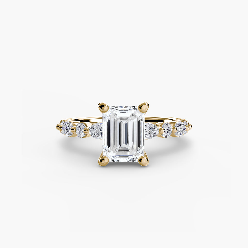 Solitaire with Eternity Pavé 2 - VYKA Diamonds