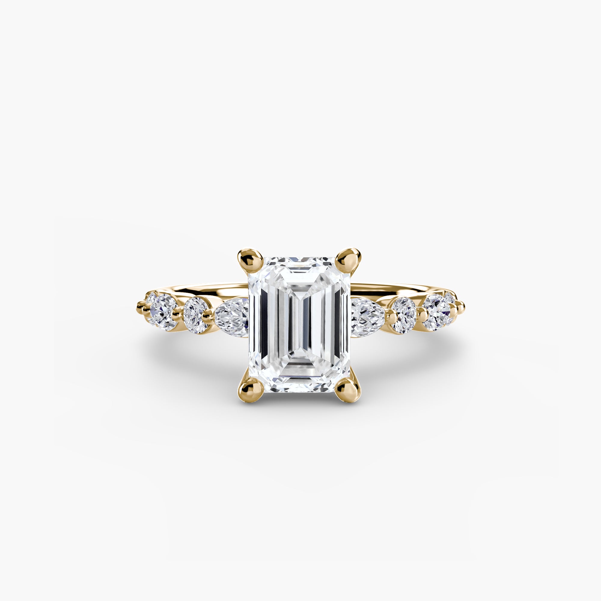 Solitaire with Eternity Pavé 2 - VYKA Diamonds