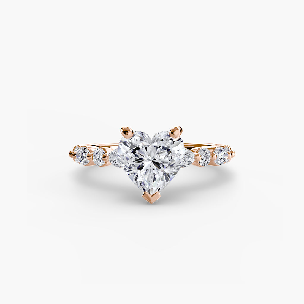 Solitaire with Eternity Pavé 2 - VYKA Diamonds