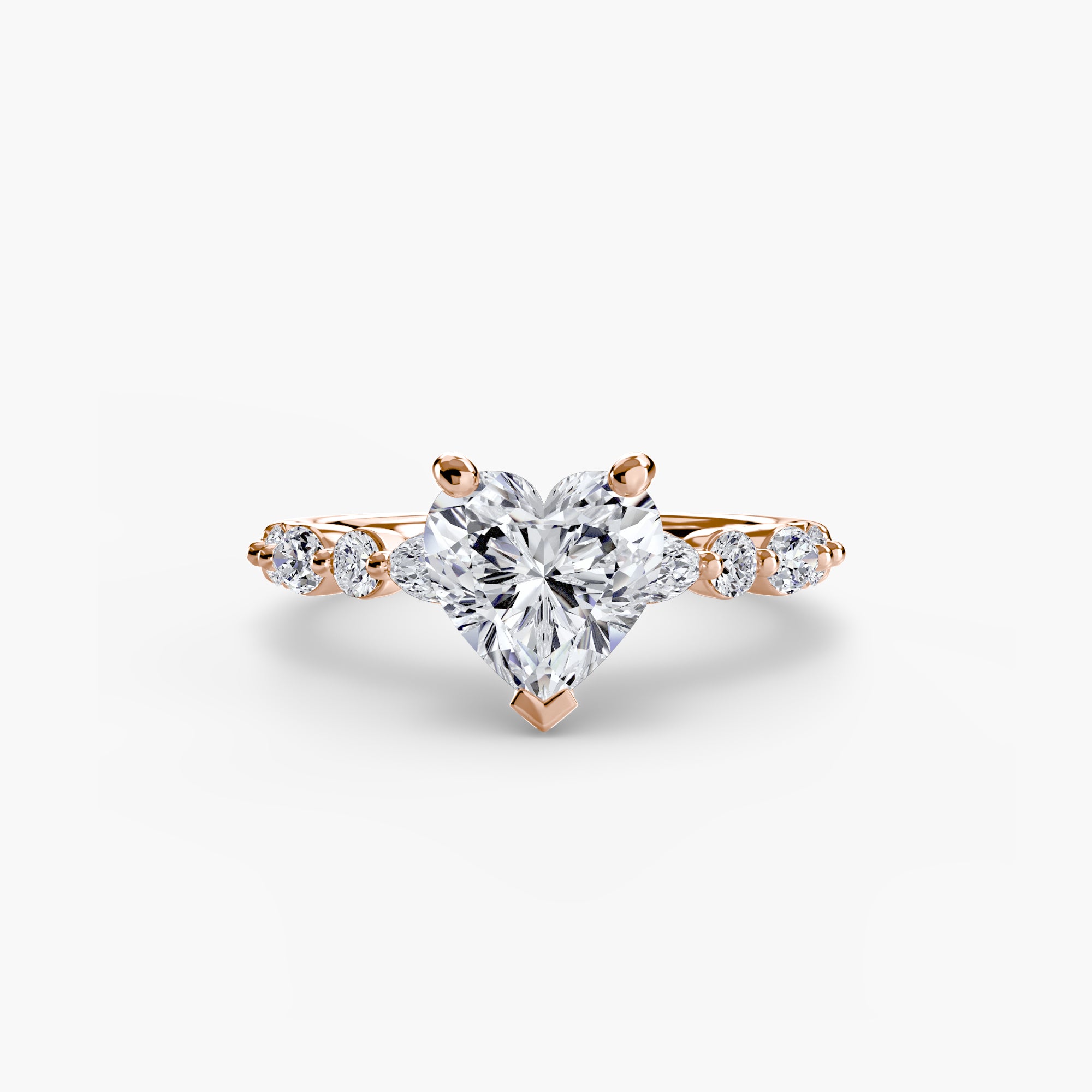 Solitaire with Eternity Pavé 2 - VYKA Diamonds