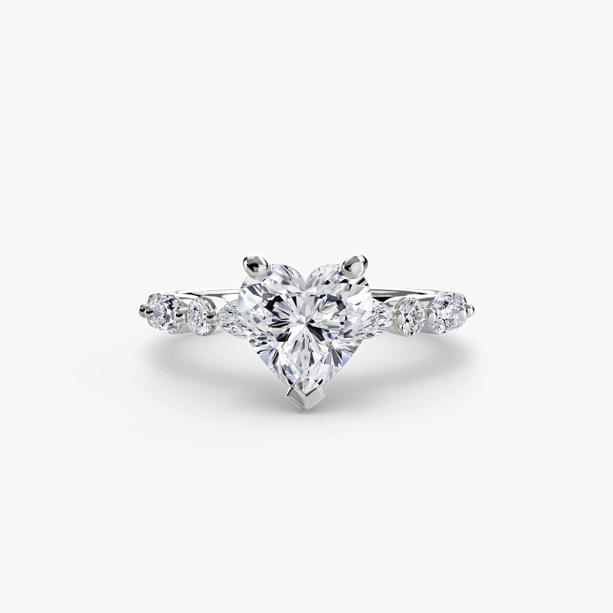 Solitaire with Eternity Pavé 2 - VYKA Diamonds