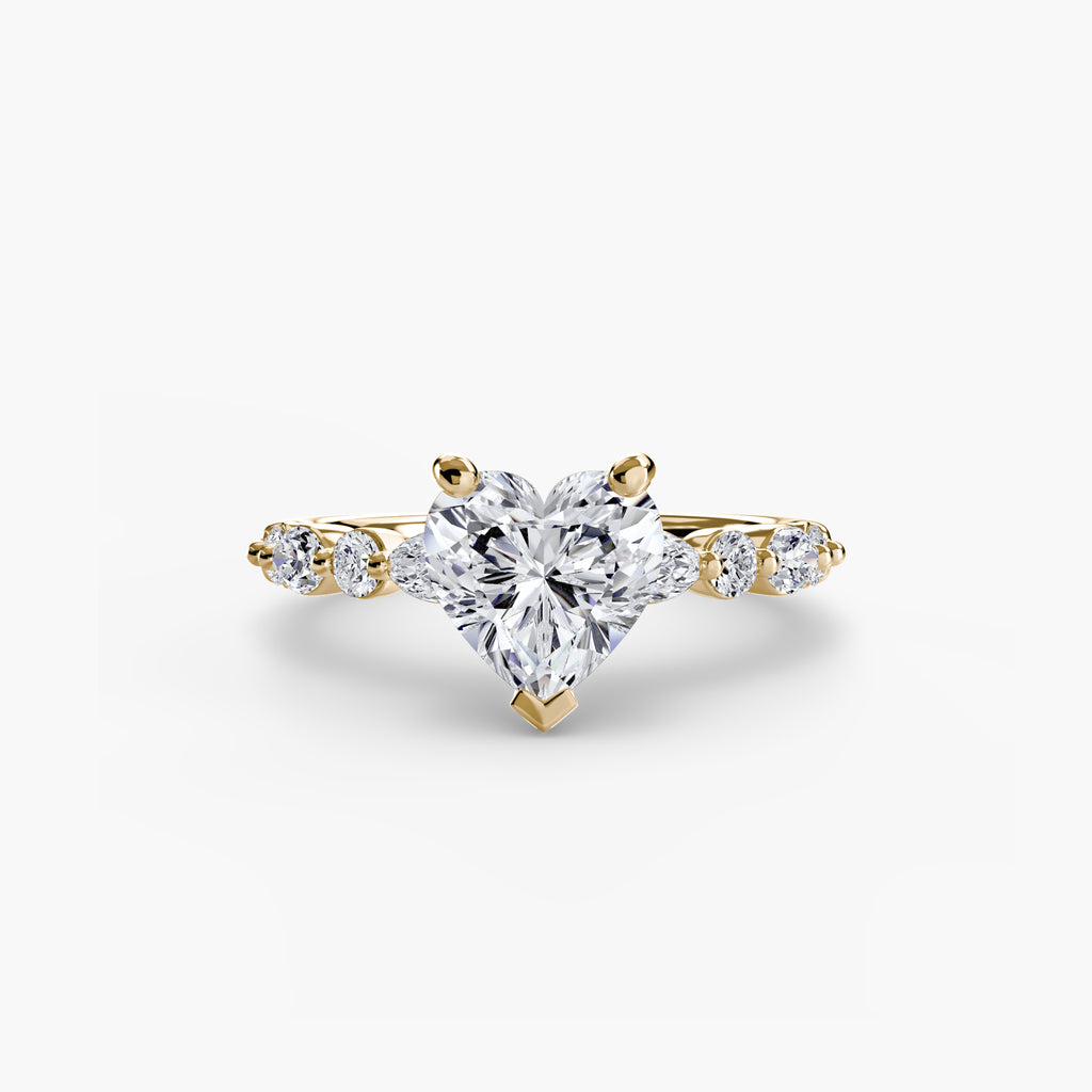 Solitaire with Eternity Pavé 2 - VYKA Diamonds