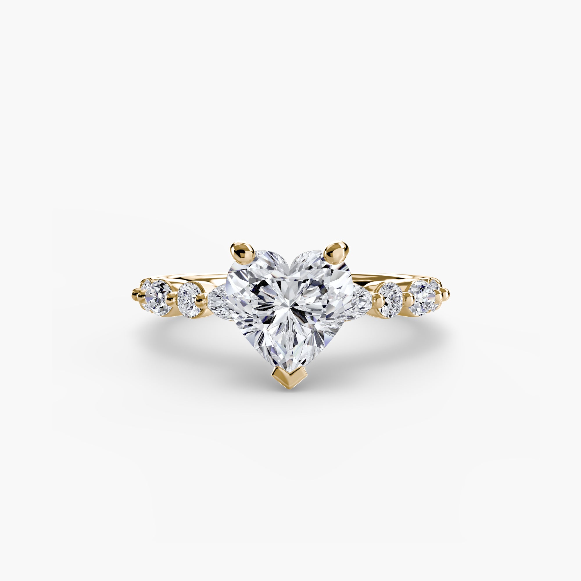Solitaire with Eternity Pavé 2 - VYKA Diamonds